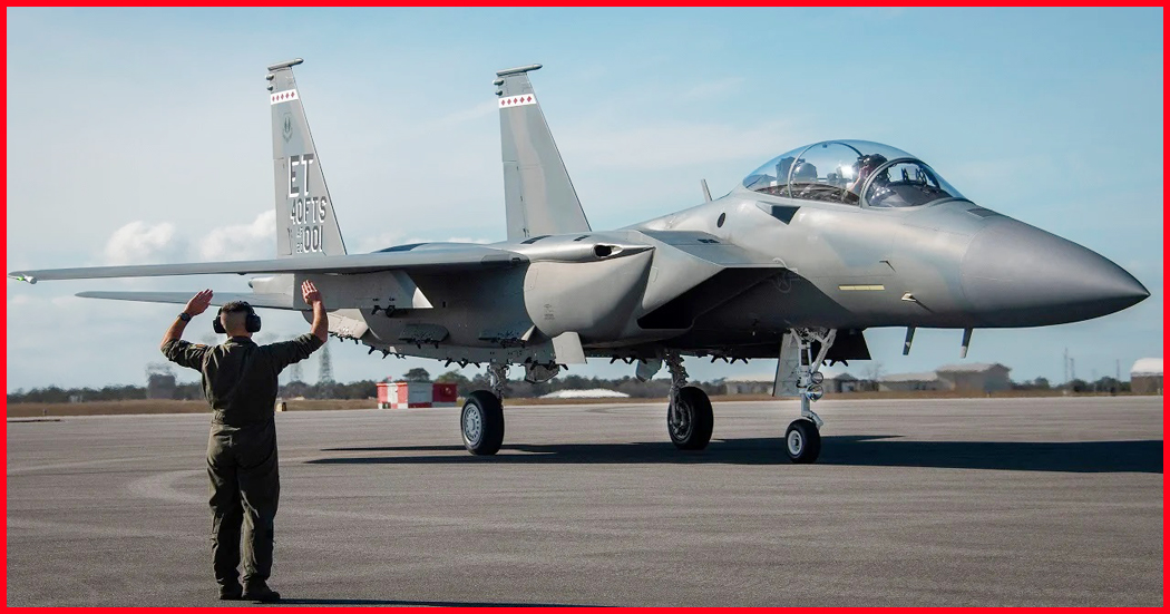 Fighter jet F15EX