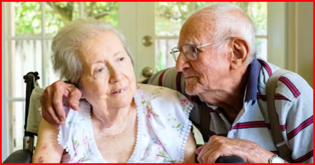 Old age couple Old age couple