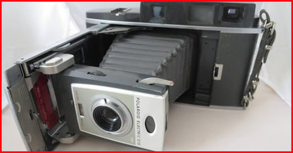 old polaroid camera